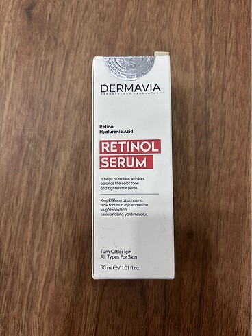 Dermavia retinol serum