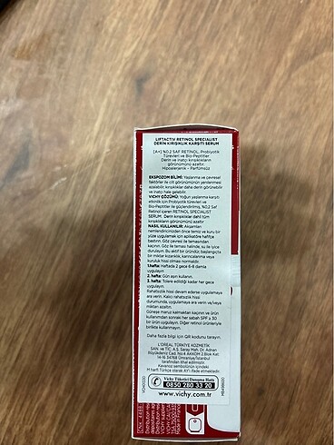  Beden Vichy retinol