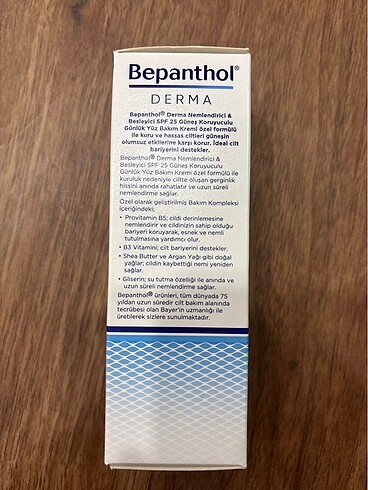 Diğer Bepanthol Nemlendirici Gunes kremi