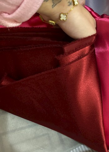 İpek saten ve elbiselik satenler - Görsel 5