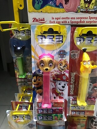 Pez şeker adam 1+3 skye paw patrol