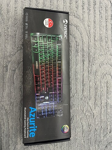 EVEREST KB-GX9 AYDINLATMALI GAMİNG KLAVYE