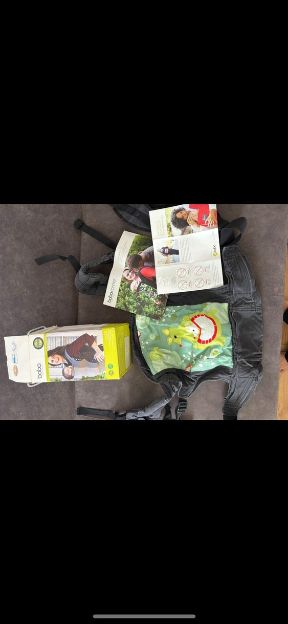 Boba kanguru yeşil eğlenceli desenli - Görsel 4