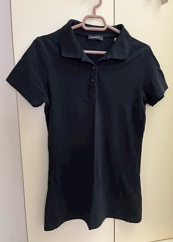 LC Waikiki LC eaikiki marka Siyah Polo Yaka Tişört