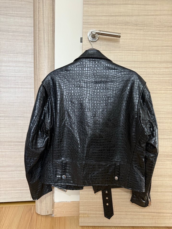 Mango deri ceket - Görsel 5