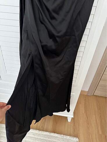 Siyah uzun abiye - Görsel 8