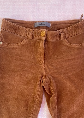 Kahverengi Süet Pantolon - Görsel 2