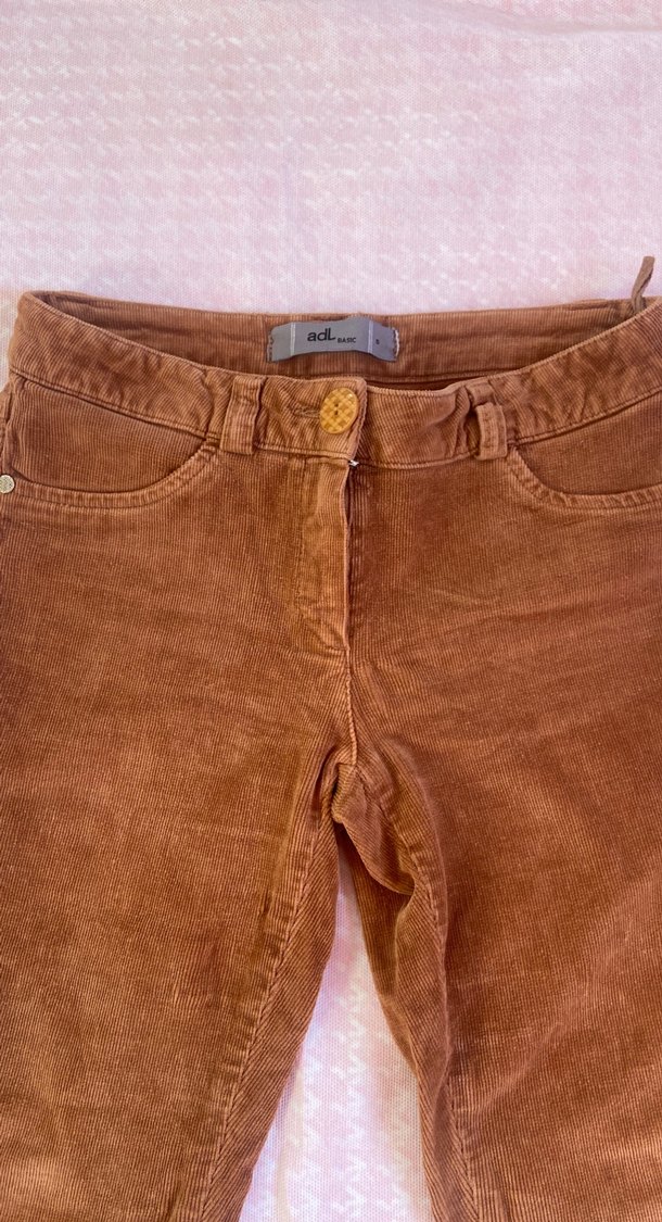 Kahverengi Süet Pantolon - Görsel 2