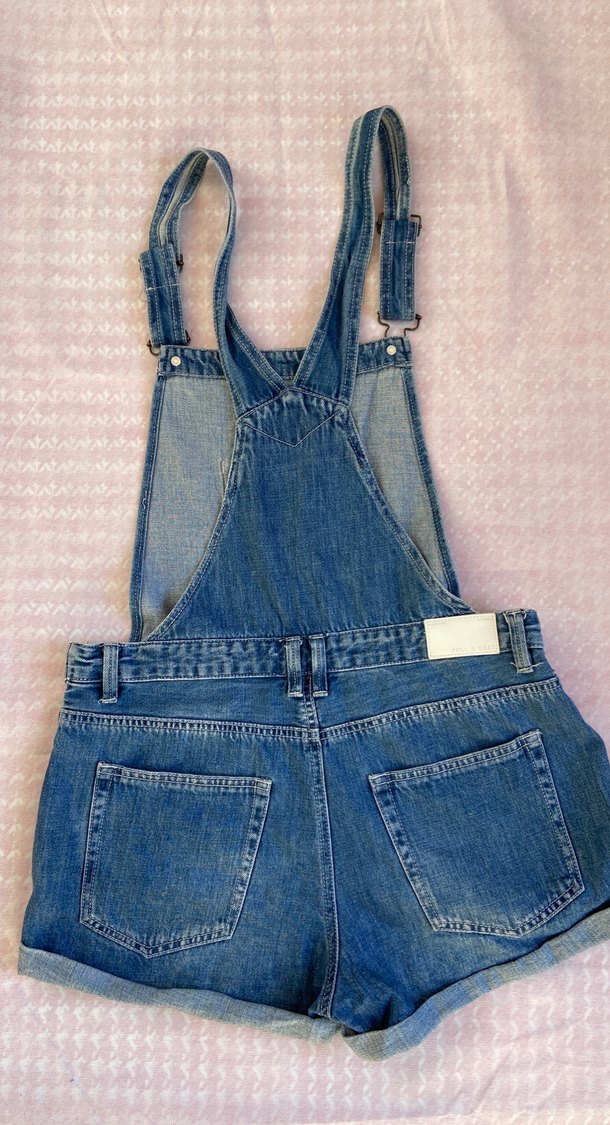 Mavi Denim Kadın Kısa Salopet - Görsel 2