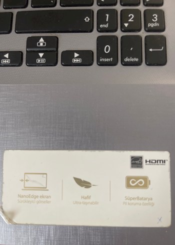 Asus Siyah ASUS Laptop