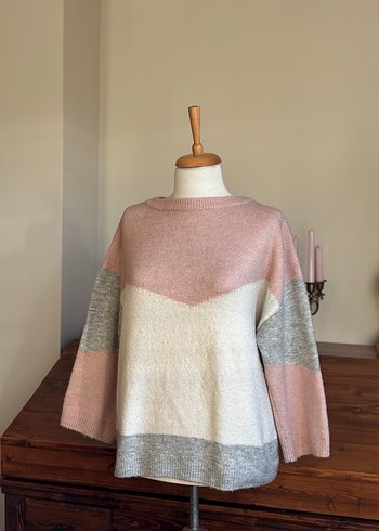 American Vintage Pembe Renkli Uzun Kollu Kadın Kazak