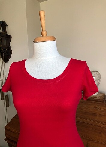 s Beden kırmızı Renk Koton tshirt y2k vintage 