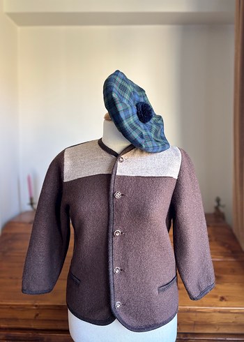 American Vintage Vintage Kahverengi Yun Ceket Avusturya Wool
