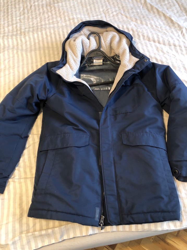 Columbia Erkek Çocuk Lacivert Fermuarlı Kaban - Görsel 5