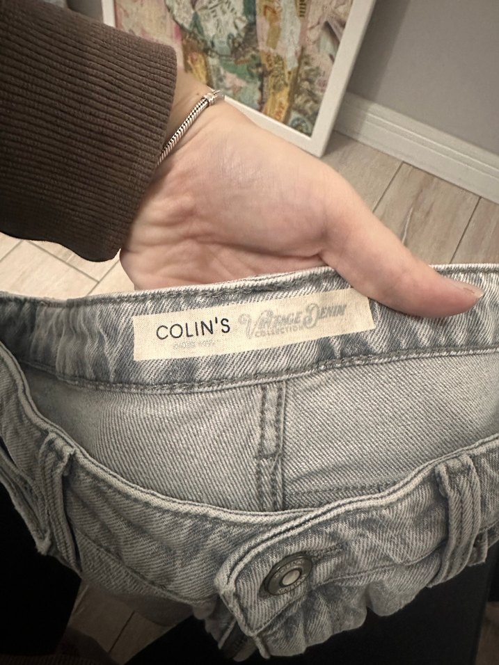 Colins Gri Kadın Denim Pantolon Regular Fit - Görsel 2