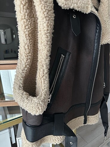 xl Beden kahverengi Renk Zara yelek