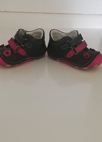 Diğer Kaptan Junior İç Dış Deri Ortopedik İlk Adım Ayakkabıları 
