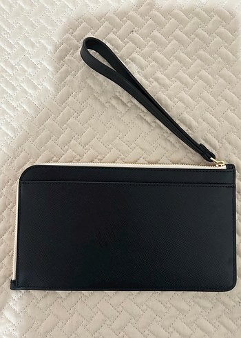  Beden Kate Spade Siyah Fermuarlı Kadın Cüzdan &kartlik