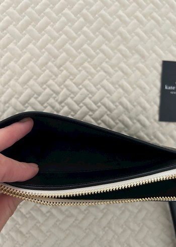 Kate Spade Kate Spade Siyah Fermuarlı Kadın Cüzdan &kartlik