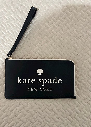 Kate Spade Siyah Fermuarlı Kadın Cüzdan &kartlik