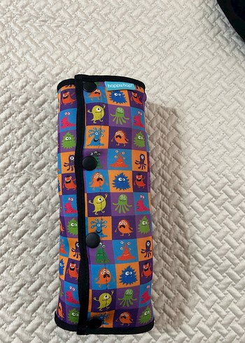 Renkli Desenli bebek boyunlugu ve emniyet kemeri Yastığı SATILDI - Görsel 4