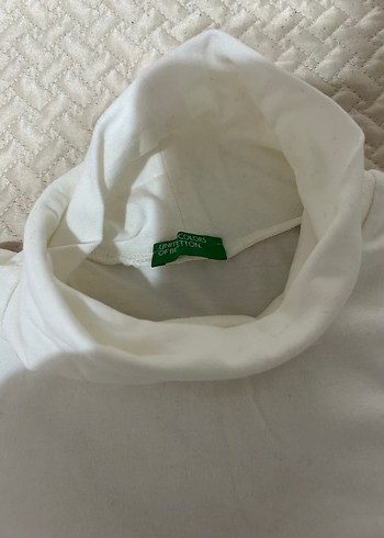 Beyaz Çocuk Uzun Kollu İçlik bogazli krem rengi - Görsel 4