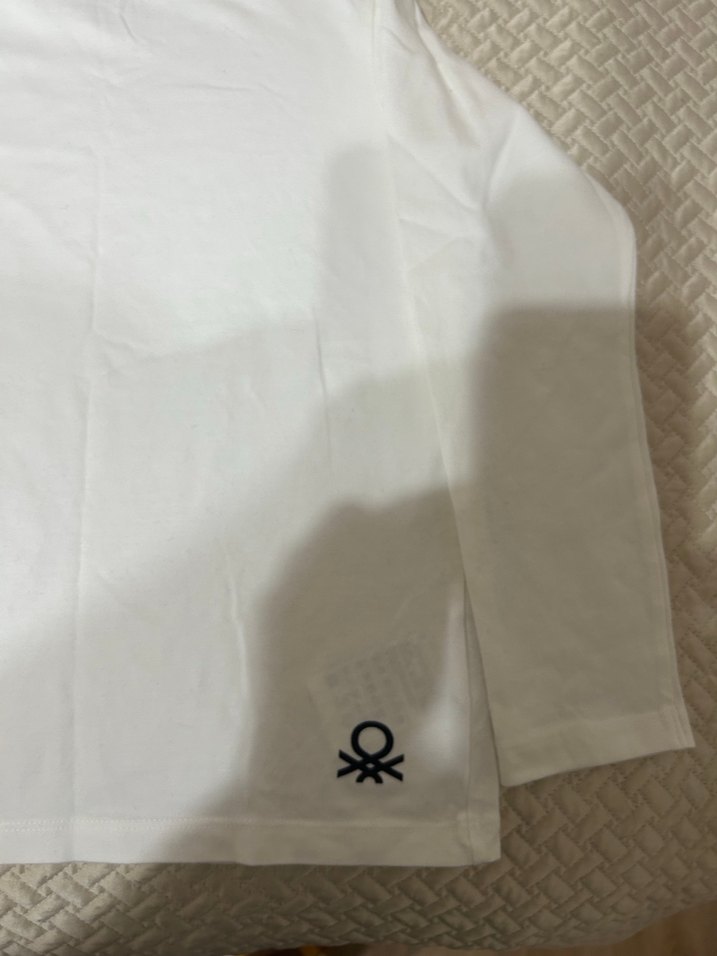 Beyaz Çocuk Uzun Kollu İçlik bogazli krem rengi - Görsel 2