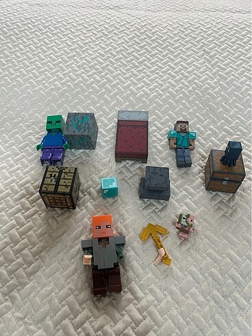 mine craft figürler orjinal