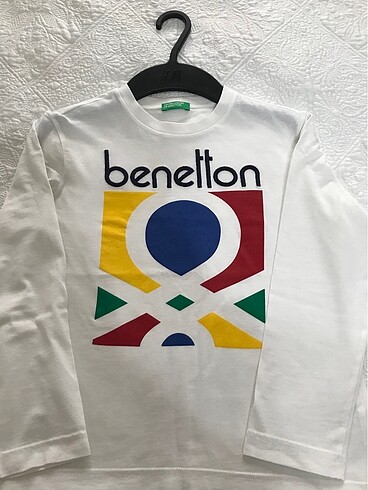 Benetton erkek cocuk uzun kollu tisort