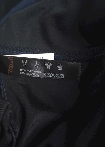 Lacivert Strappy Kadın Mayo - Görsel 5