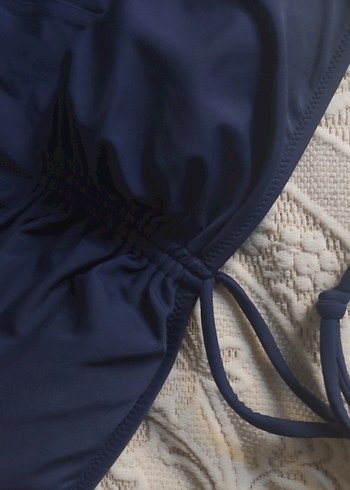 Lacivert Strappy Kadın Mayo - Görsel 6