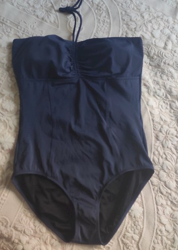 Lacivert Strappy Kadın Mayo - Görsel 7