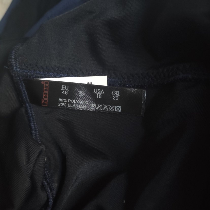 Lacivert Strappy Kadın Mayo - Görsel 5