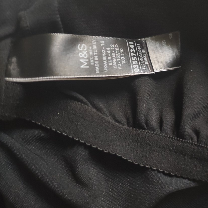 Siyah Detaylı Strappy Mayo - Görsel 5