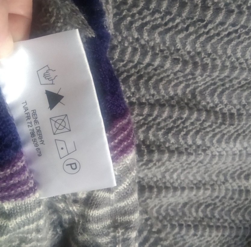 Derhy Gri Uzun Triko Elbise - Görsel 4