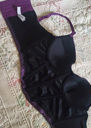 Mor Gotik Glamour Büstiyer Sütyen 80 C - Görsel 5