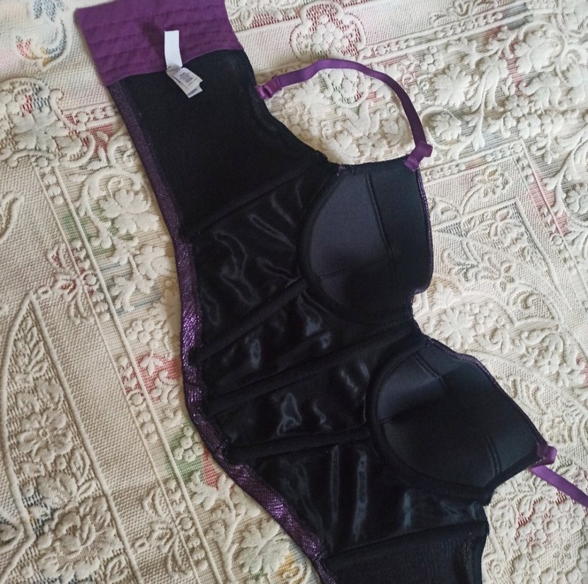 Mor Gotik Glamour Büstiyer Sütyen 80 C - Görsel 5