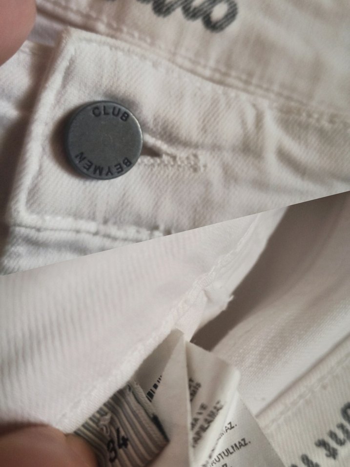 Beymen club denim şort 36 uyumlu - Görsel 2