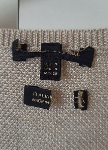 s Beden çeşitli Renk Massimo dutti italyan yarn top knitted 