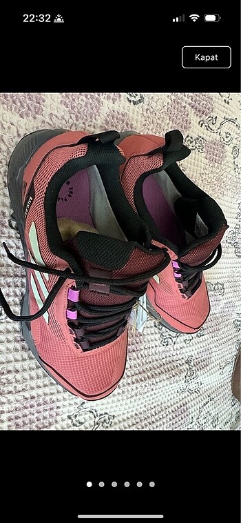 39 Beden pembe Renk Adidas terrex ayakkabı