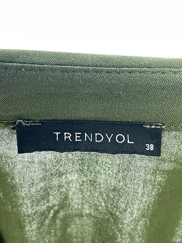 38 Beden yeşil Renk Trendyol & Milla Uzun Elbise %70 İndirimli.