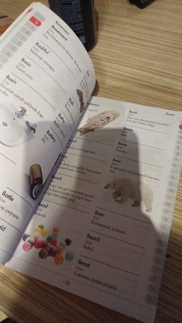 Resimli İngilizce-Türkçe Sözlük - Görsel 3