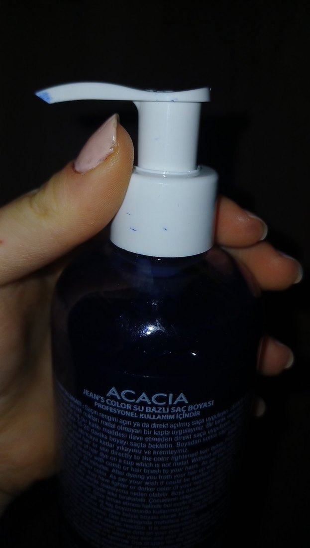 Agacia Mavi Saç Boyası 250 ml - Görsel 3
