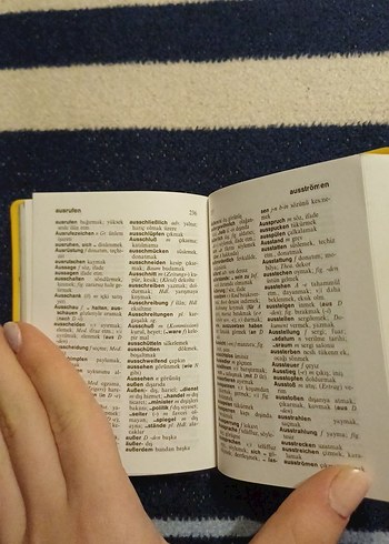 Langenscheidt Türkçe-Almanca Sözlük - Görsel 3