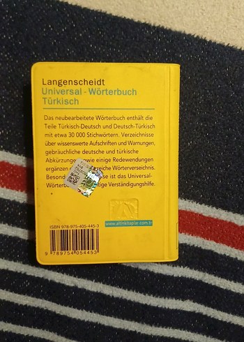 Langenscheidt Türkçe-Almanca Sözlük - Görsel 2