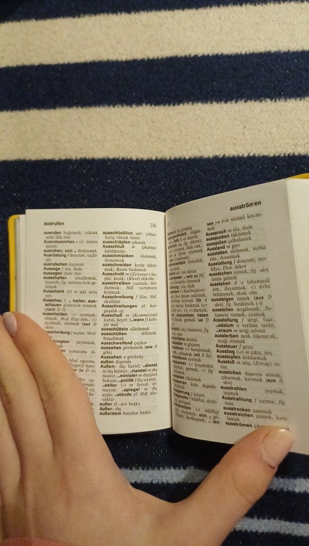 Langenscheidt Türkçe-Almanca Sözlük - Görsel 3