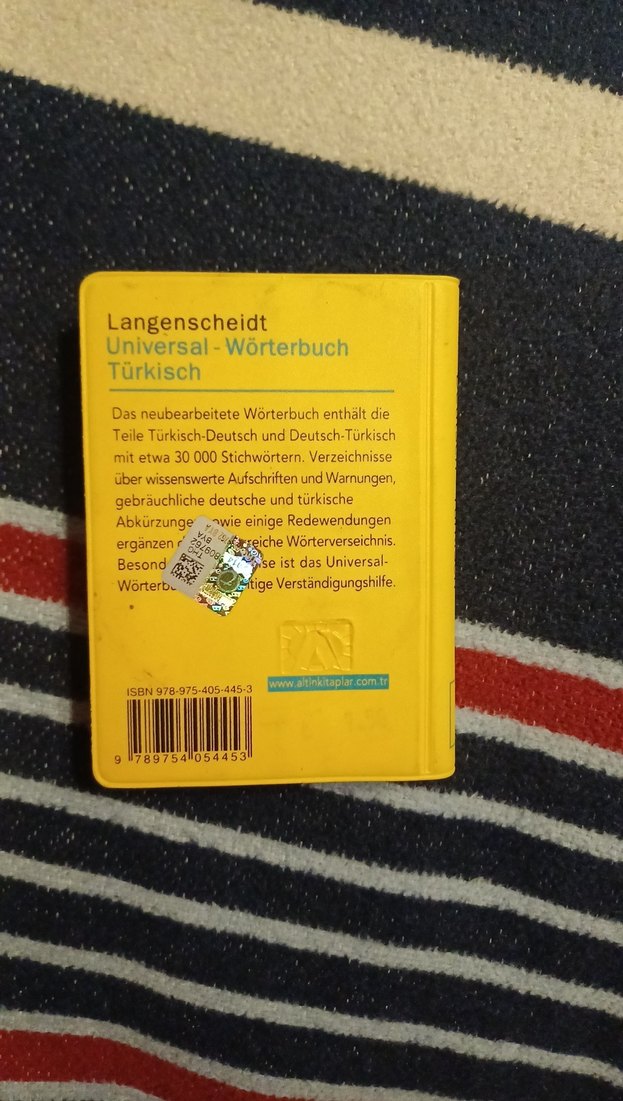 Langenscheidt Türkçe-Almanca Sözlük - Görsel 2