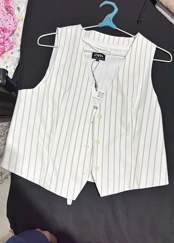 Düğmeli Çizgili Kadın gömlek - Görsel 3