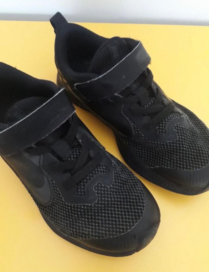 Erkek Çocuk Siyah Cırt Cırtlı Spor Ayakkabı - Görsel 2