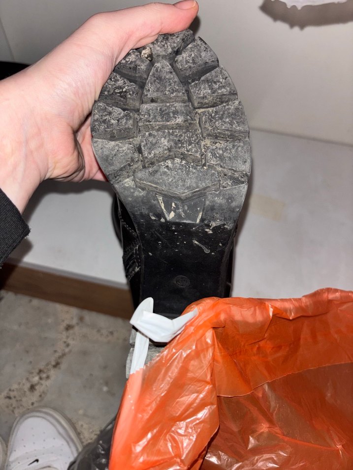 Siyah Platform Topuklu Kadın Bot - Görsel 3